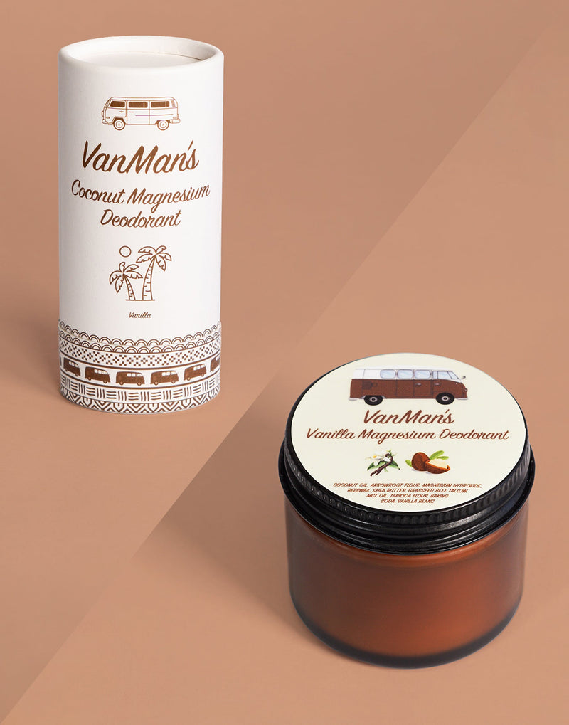 VanMan's Vanilla Magnesium Deodorant - 2 oz