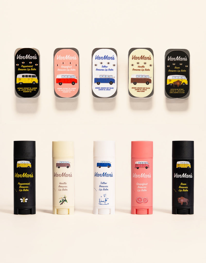 VanMan's Lip Balm Mix & Match Bundle